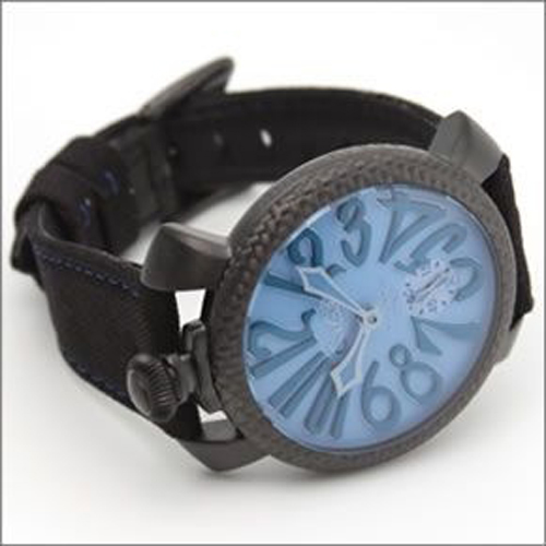 GaGa Milano ガガミラノスーパーコピー マヌアーレ 48MM ブラックPVD 腕時計 5016.10S